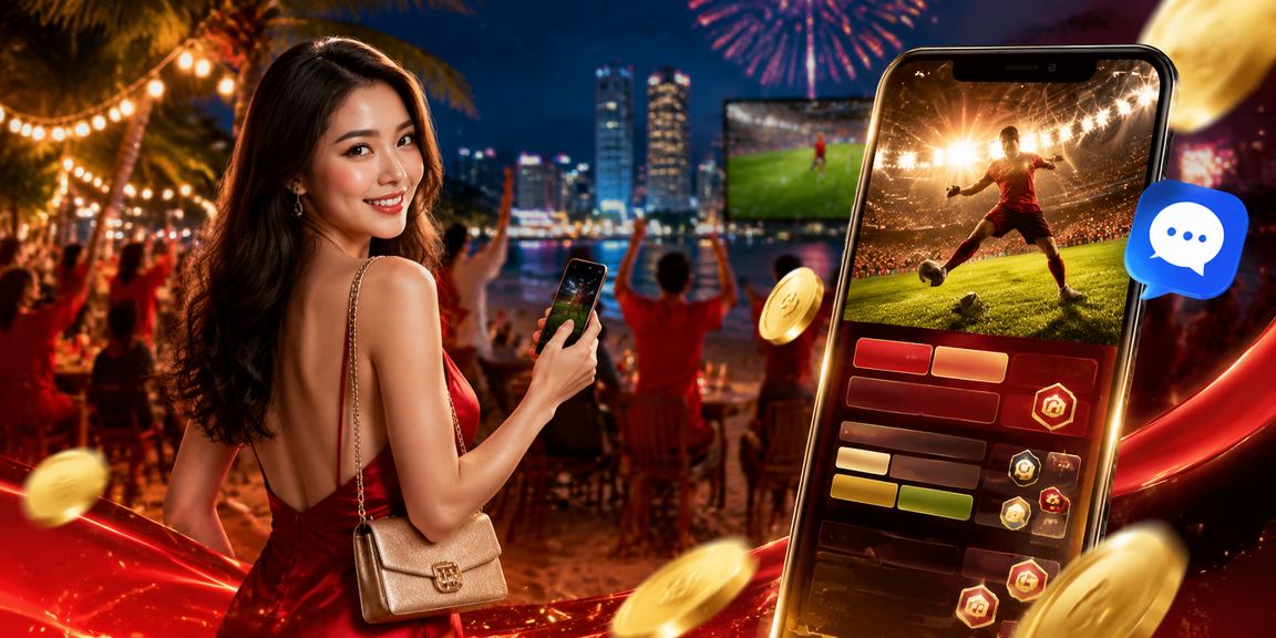 Người dùng xem tỷ lệ kèo thể thao trực tuyến tại bãi biển Nha Trang Việt Nam